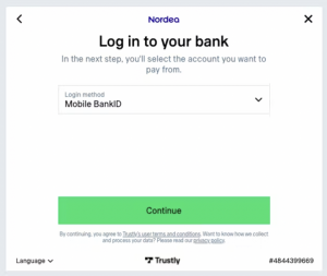 Step 2- Log in in your bank